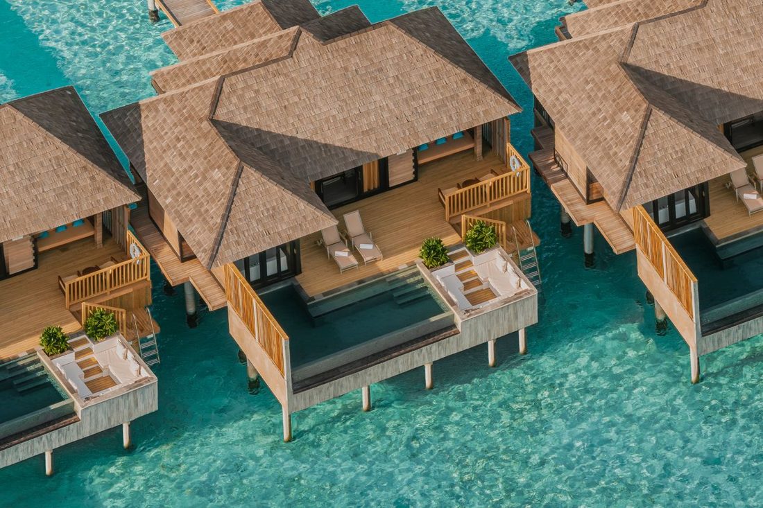 Sunset Horizon Water Villa with Pool