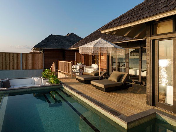 Sunset Horizon Water Villa with Pool